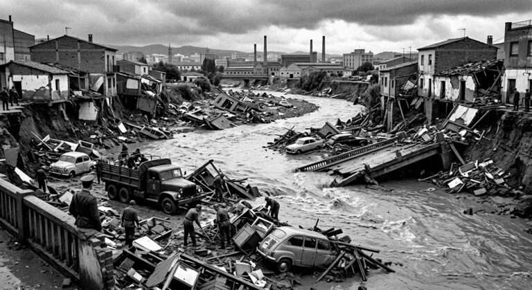 La Riada del Vallès de 1962: cronología de la catástrofe y lecciones hidráulicas